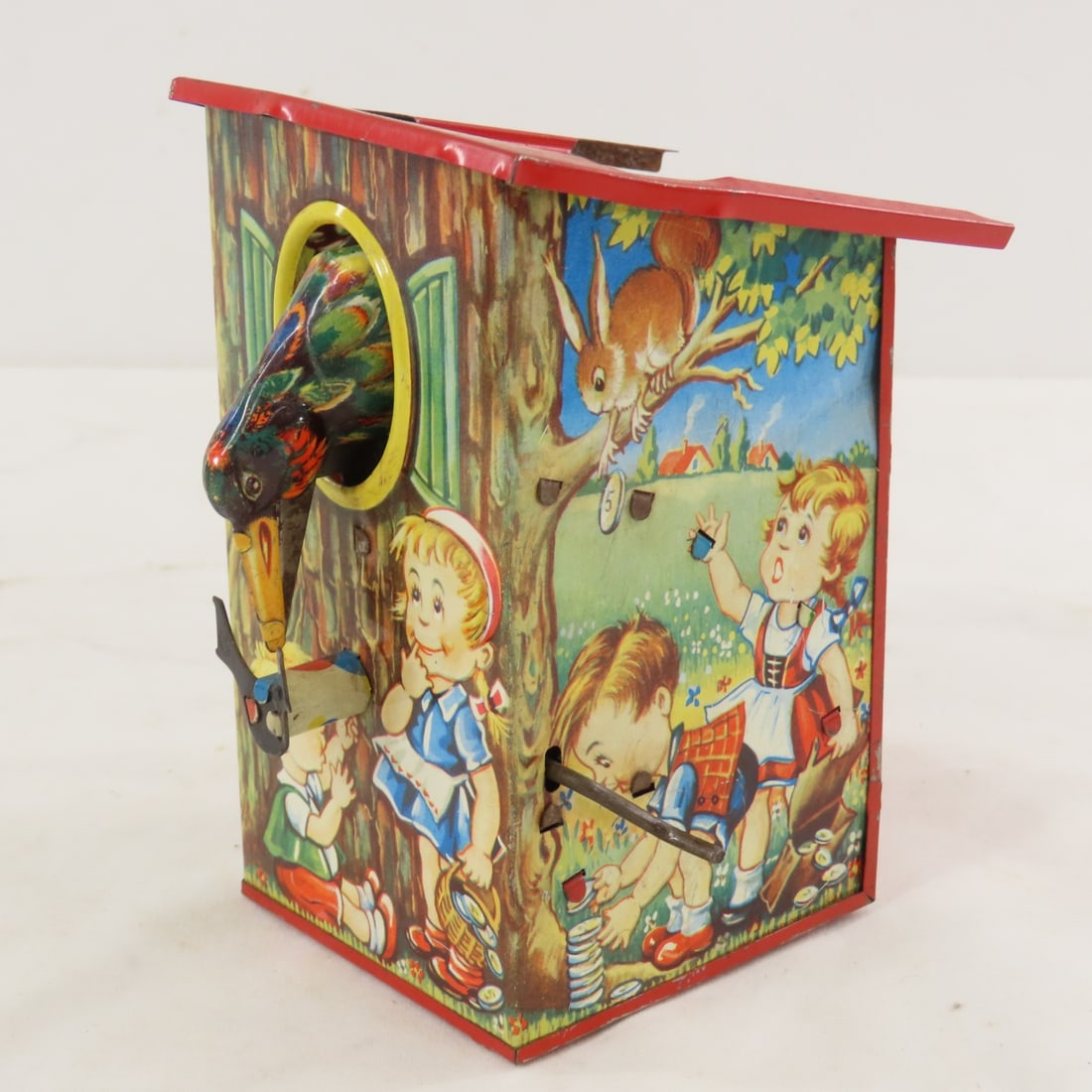 3 Vintage Tin Litho Toys for Repair - 9