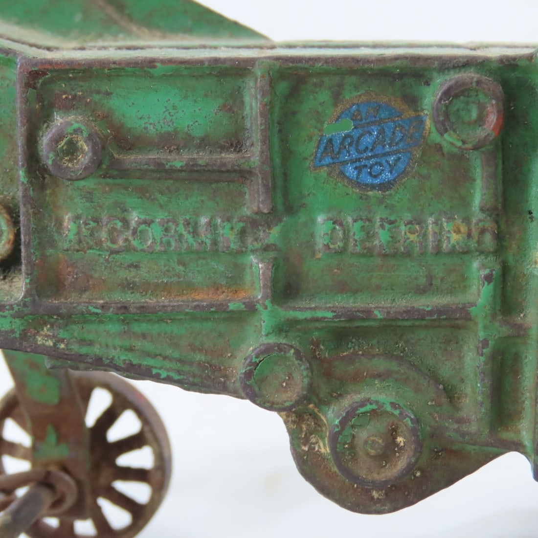Arcade Cast Iron McCormick-Deering 450 Thresher - 13