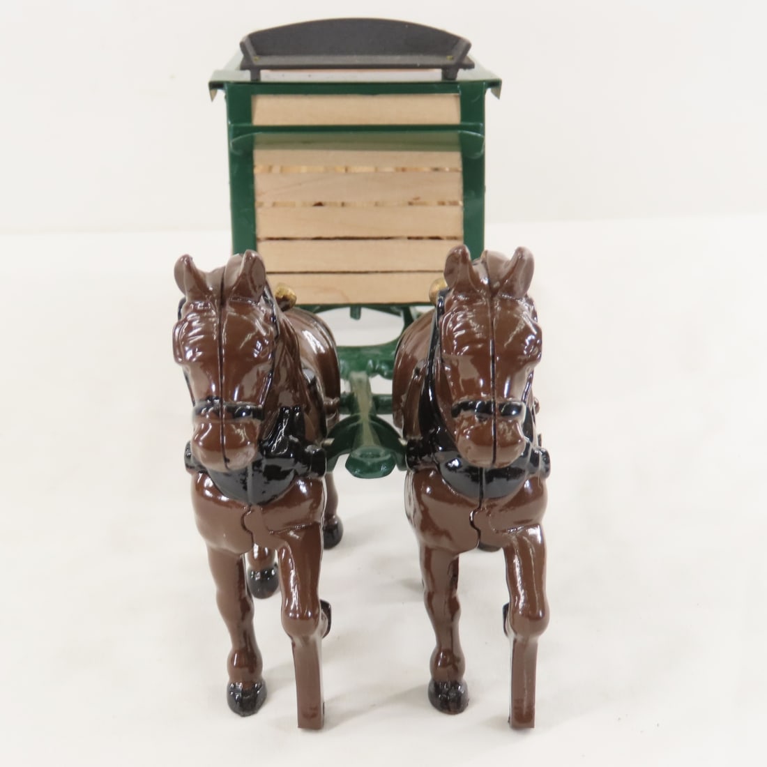 Custom Restored Cast Iron Horse Drawn Wagon - 8