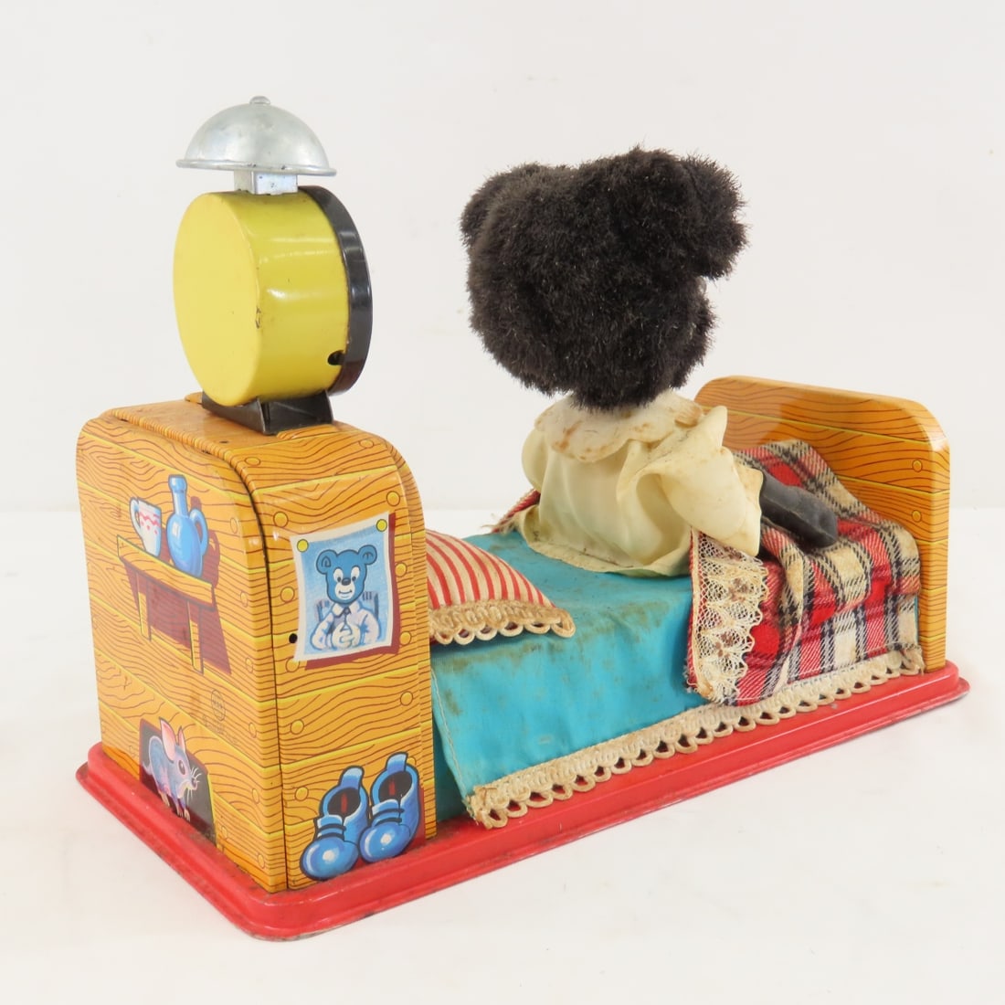 Linemar Toys Japan Battery Op Sleeping Bear - 5