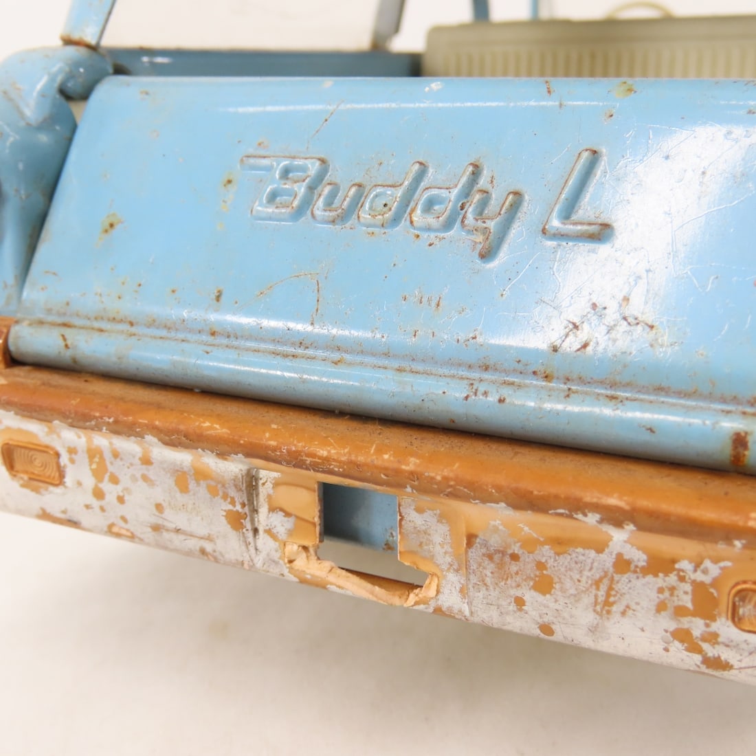 Buddy L Station Wagon & TeePee Camper Trailer - 12