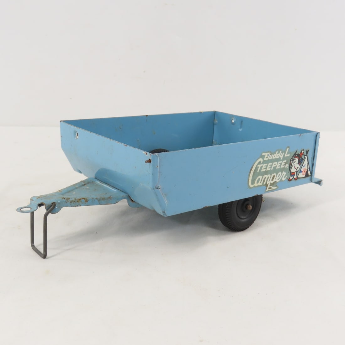 Buddy L Station Wagon & TeePee Camper Trailer - 13