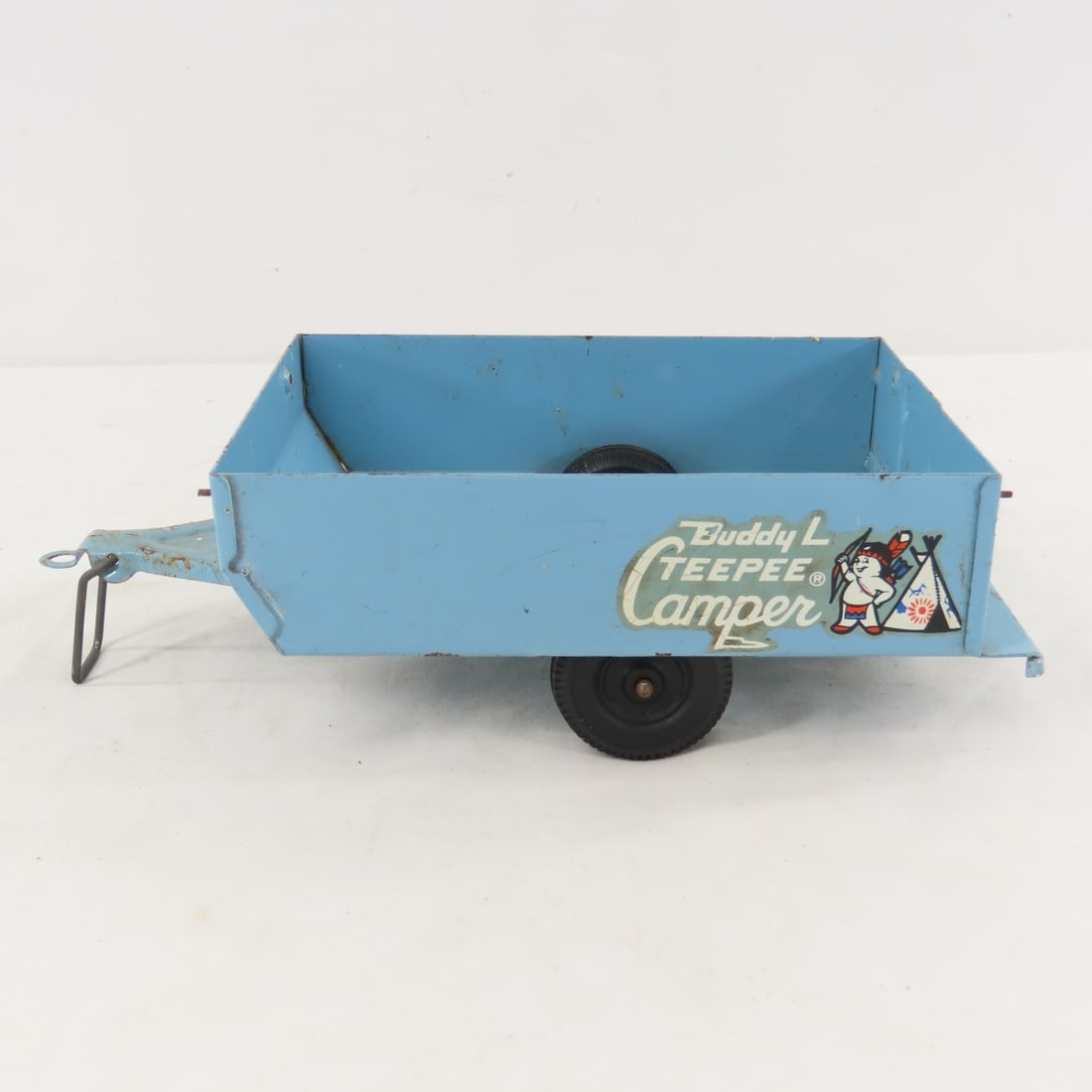 Buddy L Station Wagon & TeePee Camper Trailer - 14