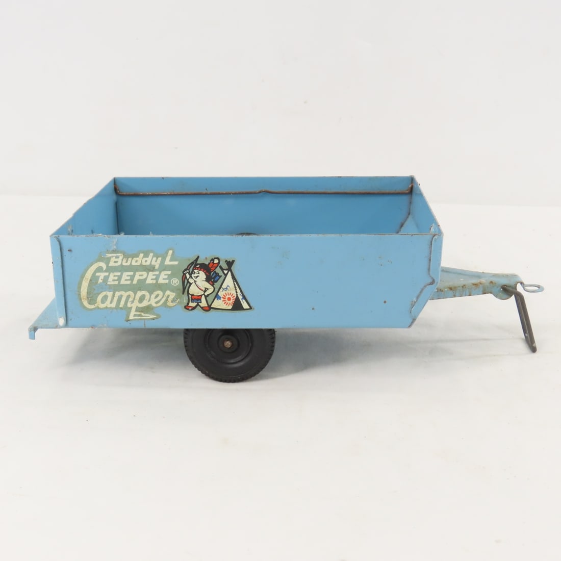 Buddy L Station Wagon & TeePee Camper Trailer - 16