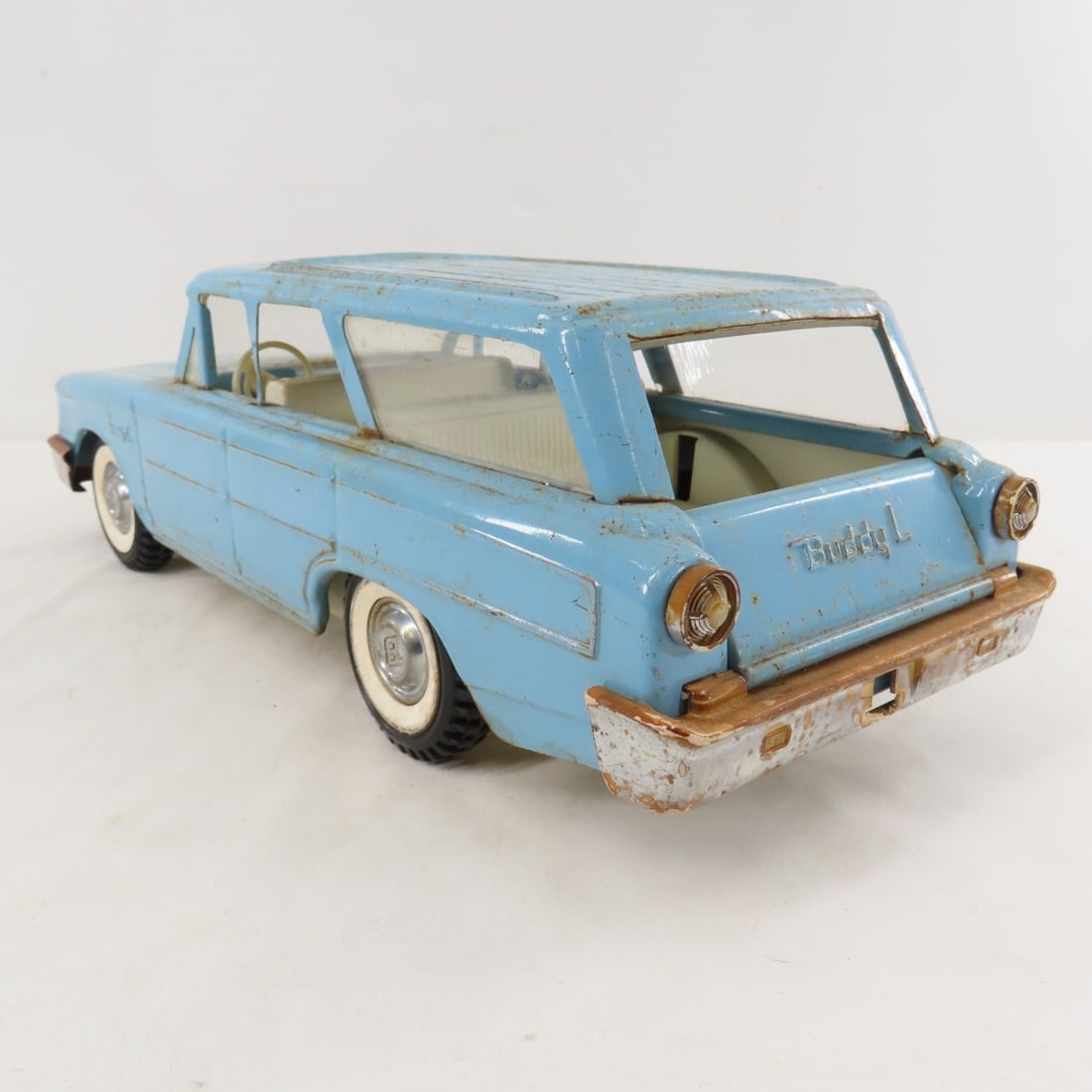 Buddy L Station Wagon & TeePee Camper Trailer - 4