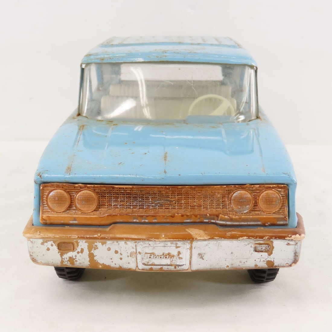 Buddy L Station Wagon & TeePee Camper Trailer - 9