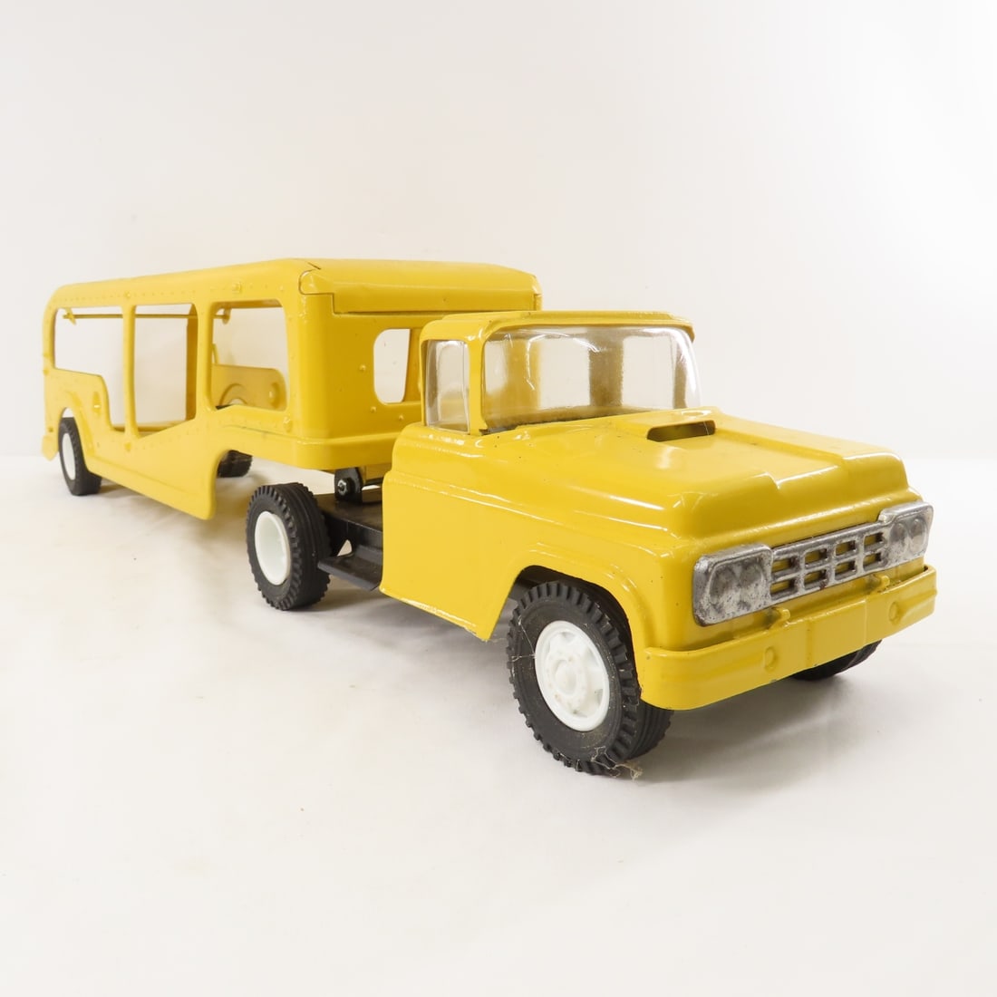 Repainted Vintage Buddy L Car Carrier - 7