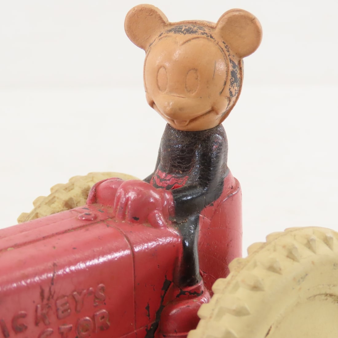 1930's Sun Rubber Co Mickey's Tractor - 13