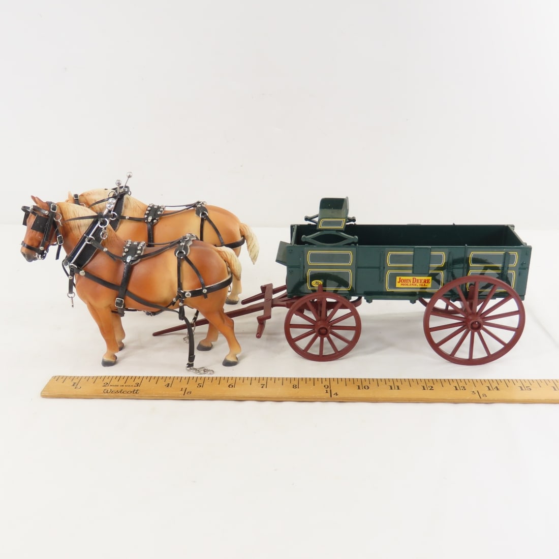 Custom Carol Herden Horses with Expo Wagon - 2