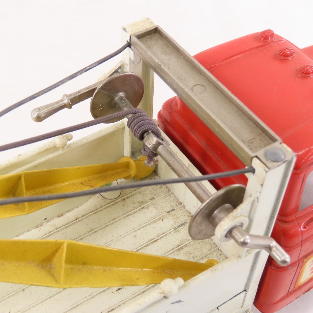 Vintage Hubley Mighty Metal Tow Truck - 12
