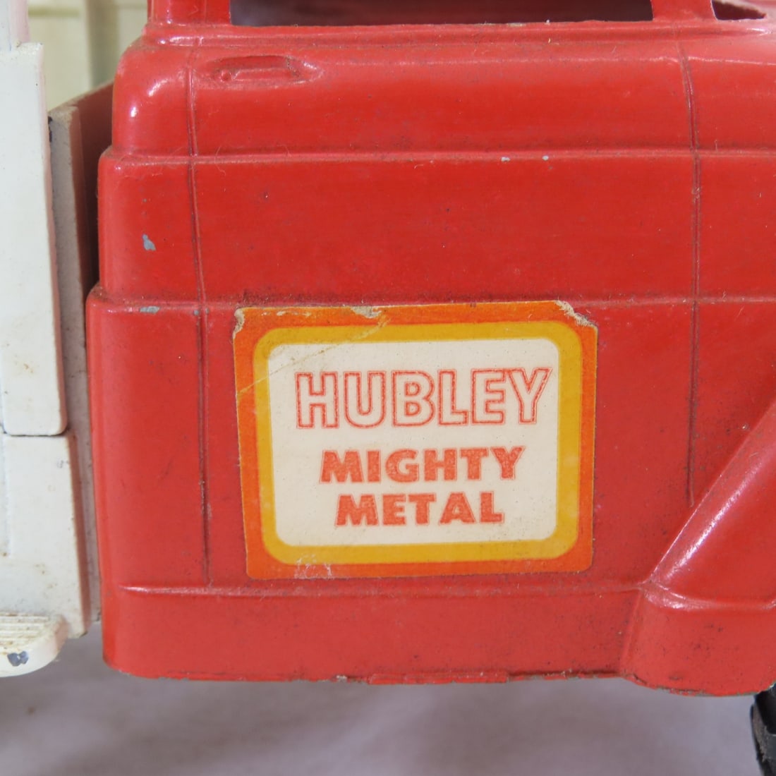 Vintage Hubley Mighty Metal Tow Truck - 13