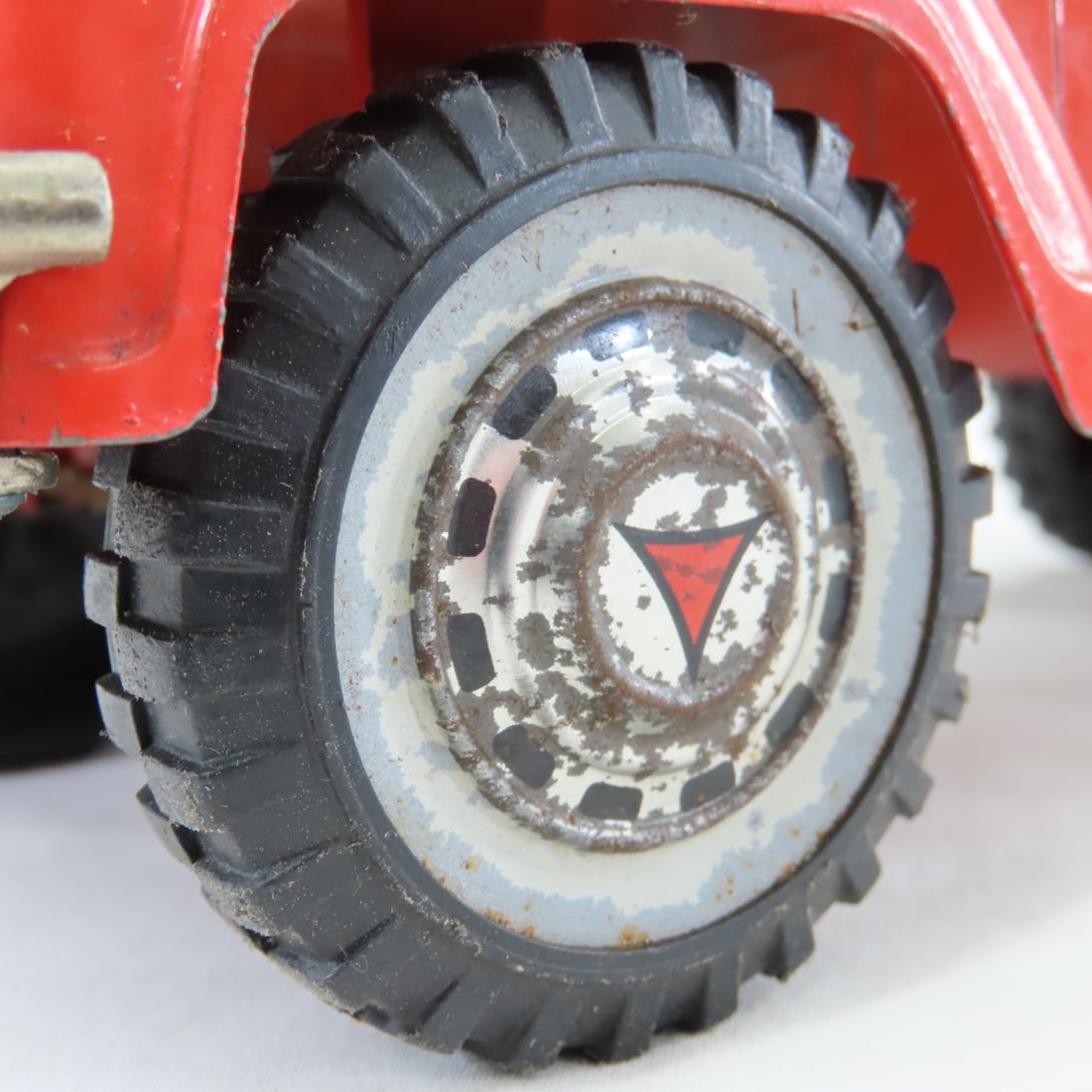 Vintage Hubley Mighty Metal Tow Truck - 14
