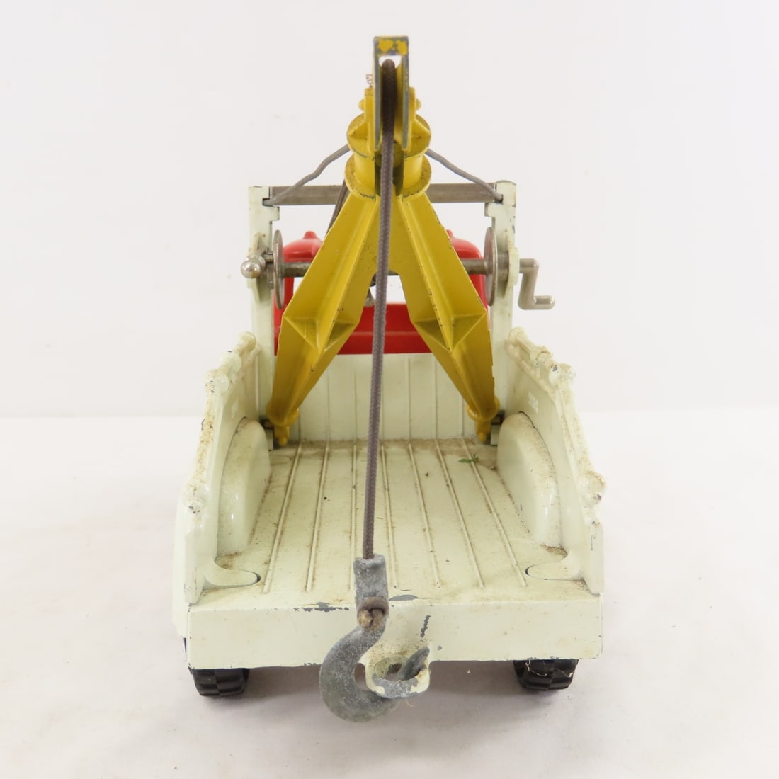 Vintage Hubley Mighty Metal Tow Truck - 4