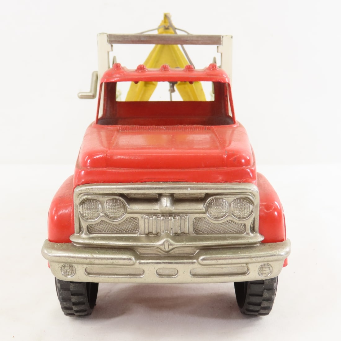 Vintage Hubley Mighty Metal Tow Truck - 8