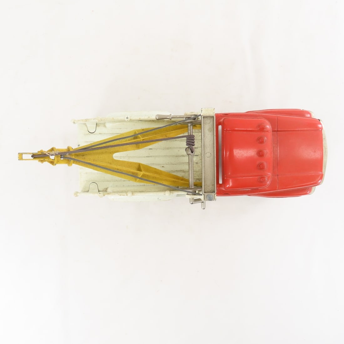 Vintage Hubley Mighty Metal Tow Truck - 9