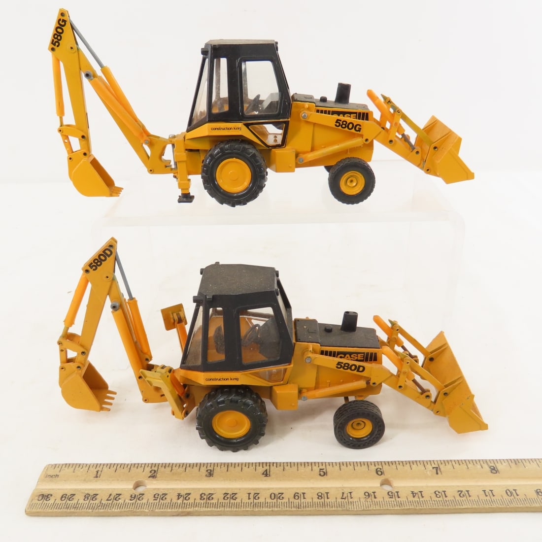 3 ERTL & 6 Conrad Case 580 Backhoe Loaders - 2