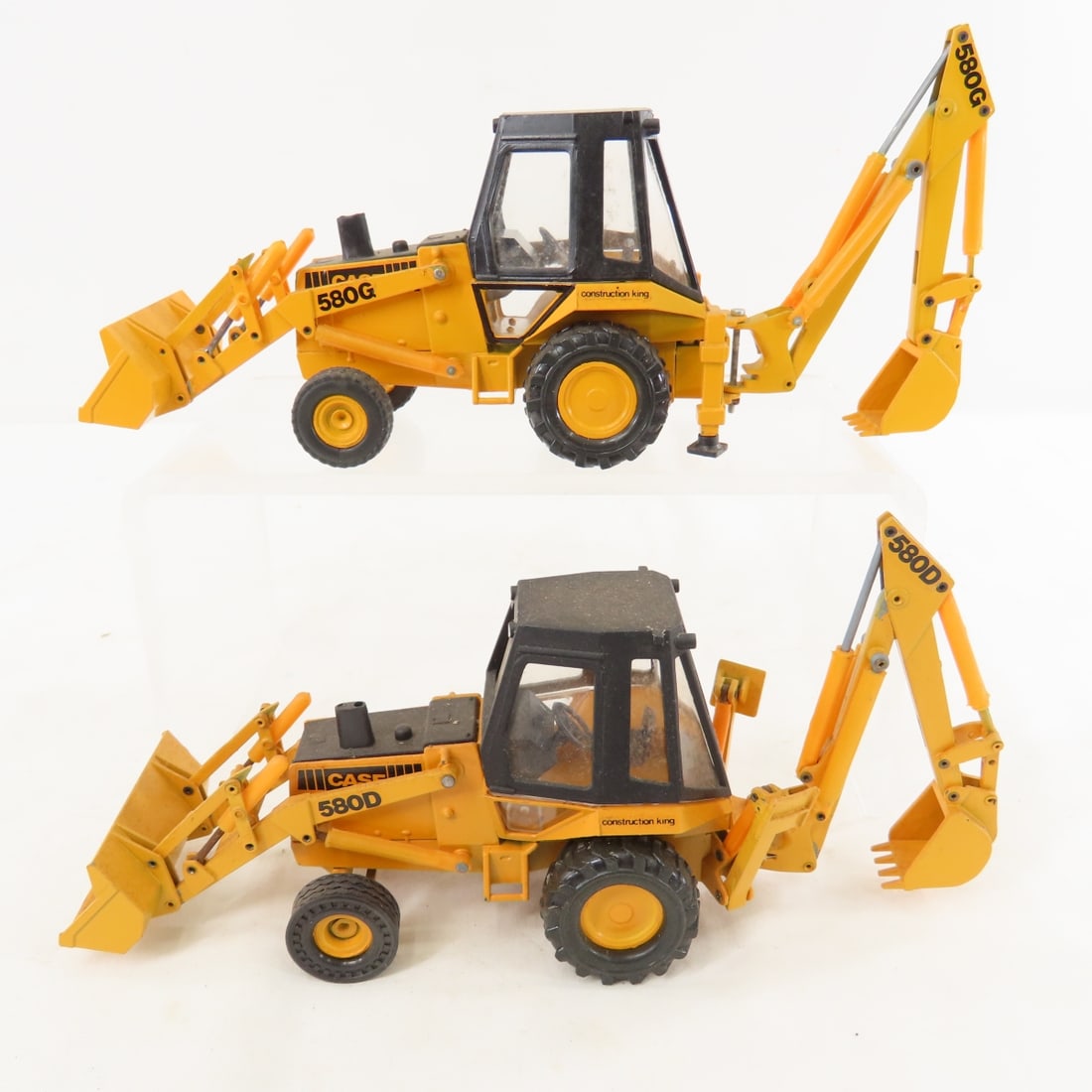 3 ERTL & 6 Conrad Case 580 Backhoe Loaders - 3