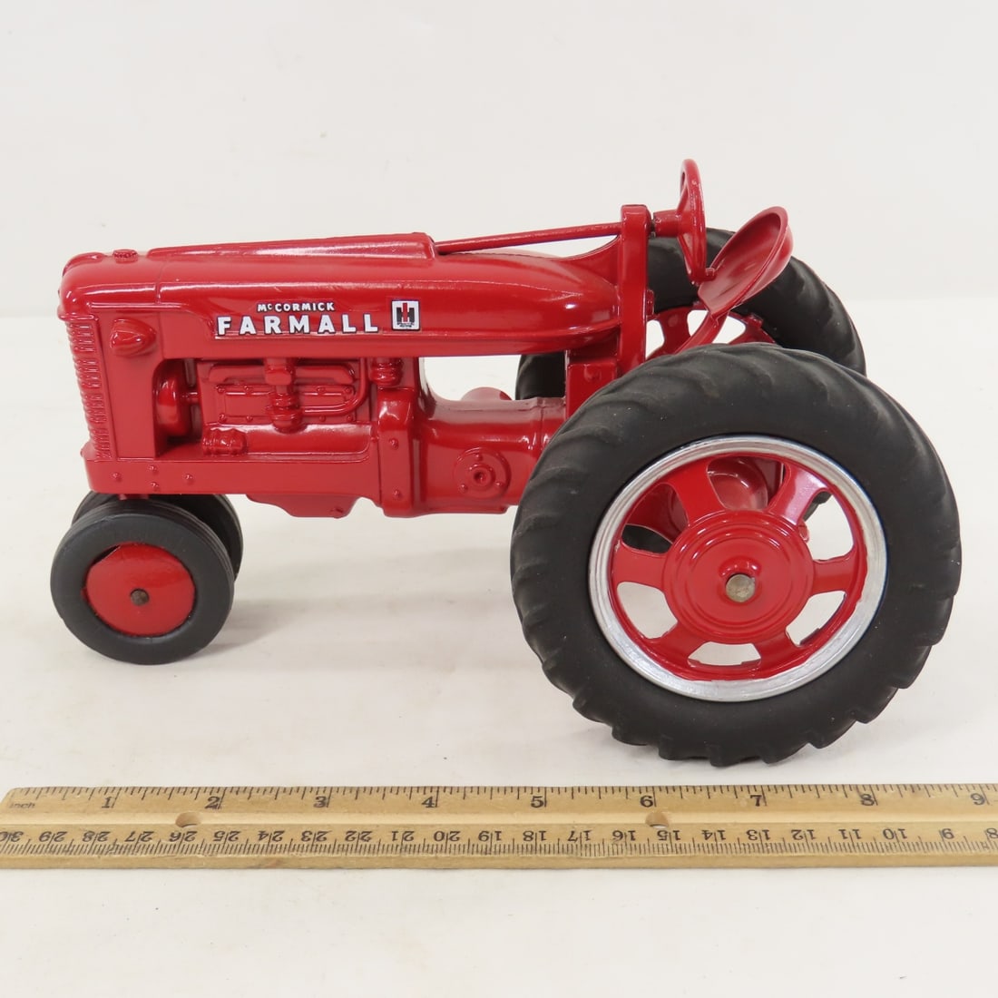 3 Repainted Hubley IH McCormick Farmall Tractors - 2