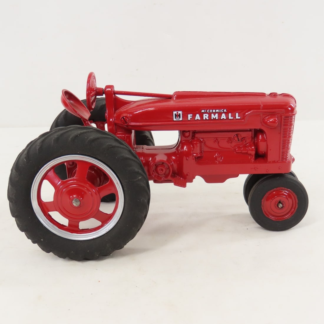 3 Repainted Hubley IH McCormick Farmall Tractors - 4