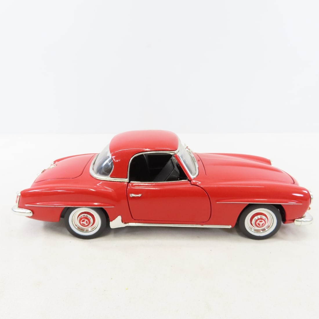 5 ERTL 1/18 Diecast Cars: Corvette, Mercedes Benz - 12
