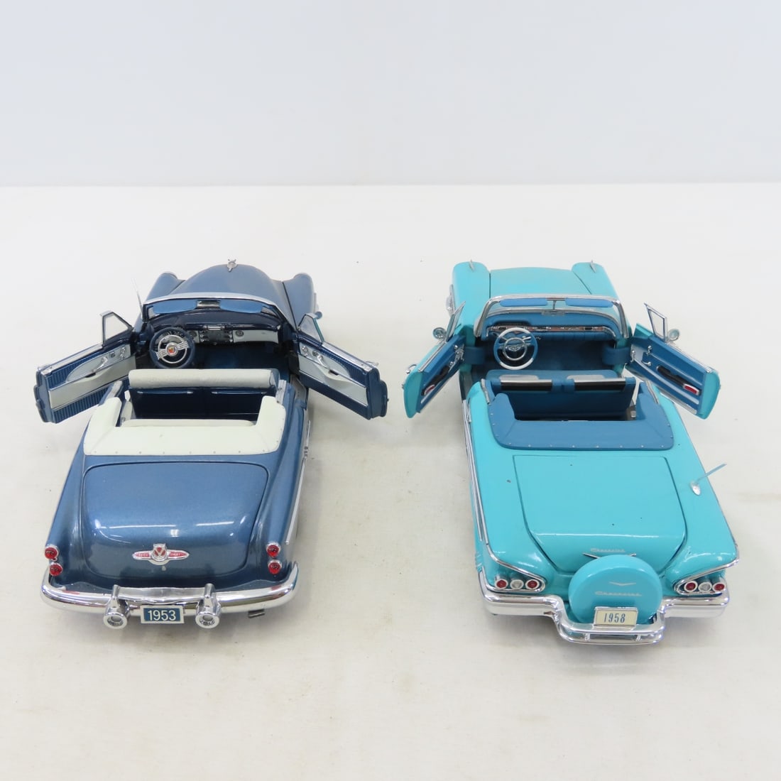 6 Danbury Mint Diecast Cars: Fairlane, Cadillac - 16