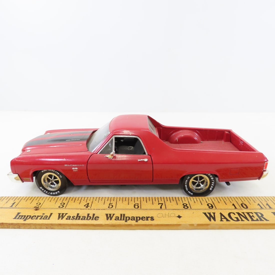 4 ERTL Diecast Cars: Mustang, Camaro, El Camino - 2