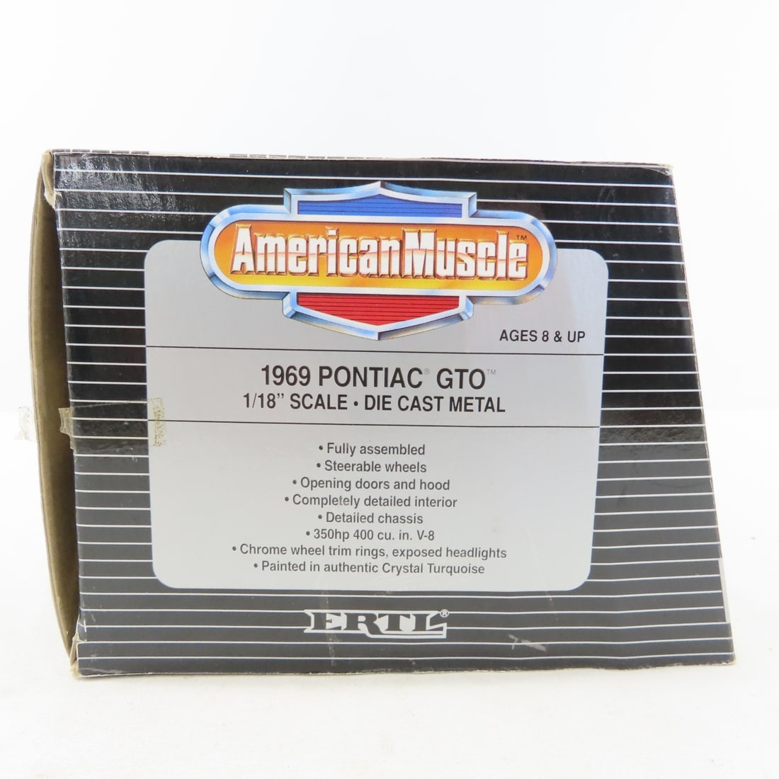 American Muscle 1969 GTO 1/18 Diecast in Box - 8