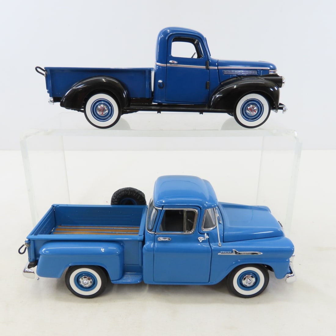5 Danbury Mint Diecast Trucks: Apache, Cameo, F100 - 16