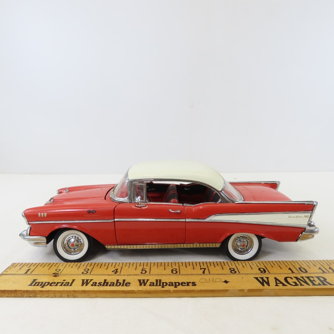 5 ERTL 1/18 Diecast Cars: Corvette, Sunliner - 2