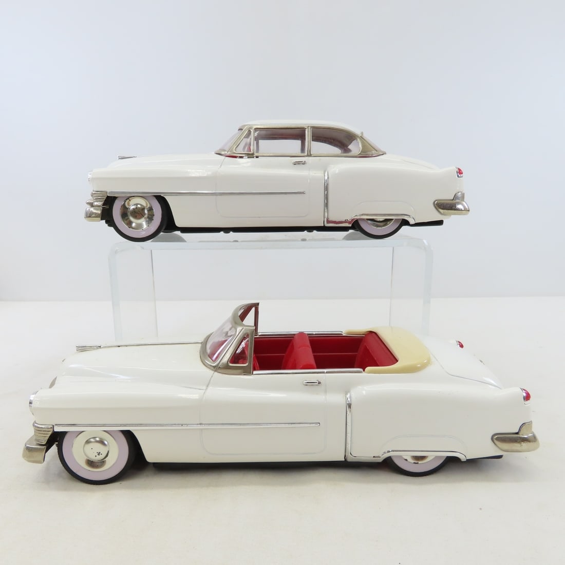 5 Vintage Japan Fifties 1/18 Diecast Friction Cars - 14