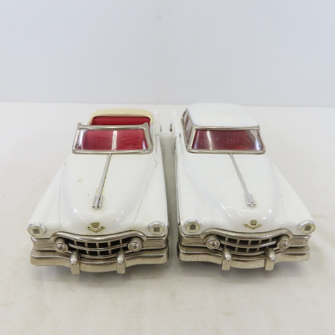 5 Vintage Japan Fifties 1/18 Diecast Friction Cars - 17