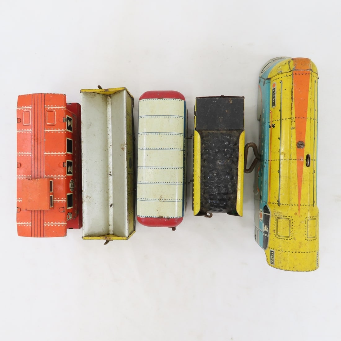Wyandotte Hafner 115041 Key wind Tin Train Set - 12