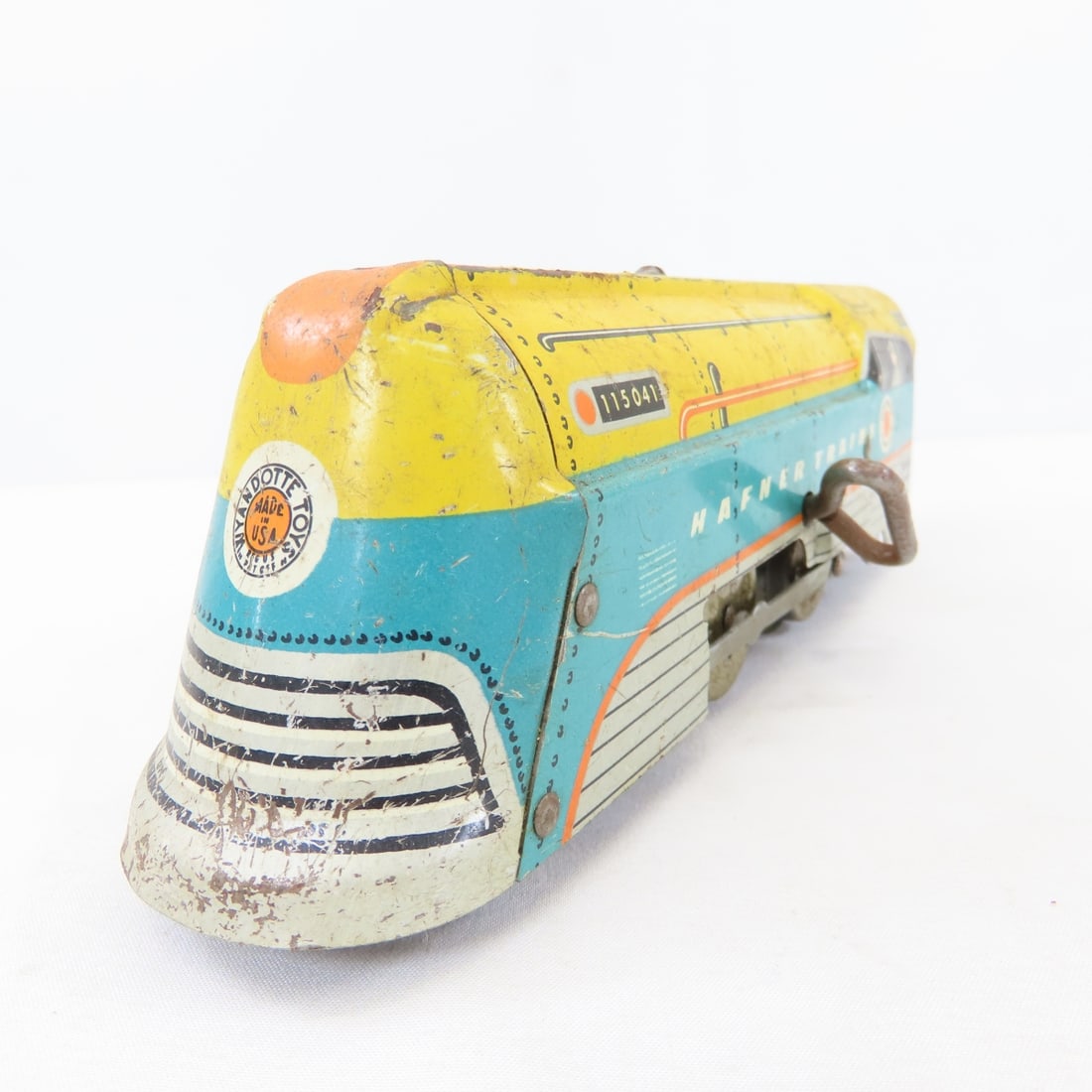 Wyandotte Hafner 115041 Key wind Tin Train Set - 3