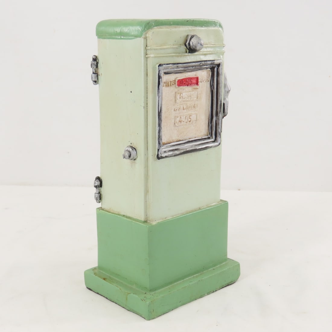 Atlantic White Flash Visible Gasoline Pump & Bank - 11