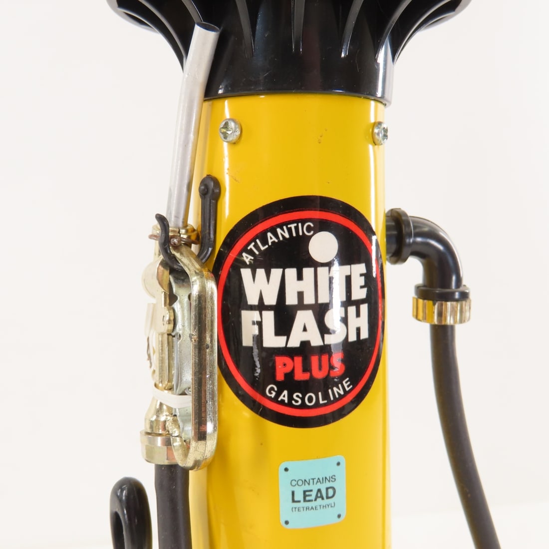 Atlantic White Flash Visible Gasoline Pump & Bank - 6