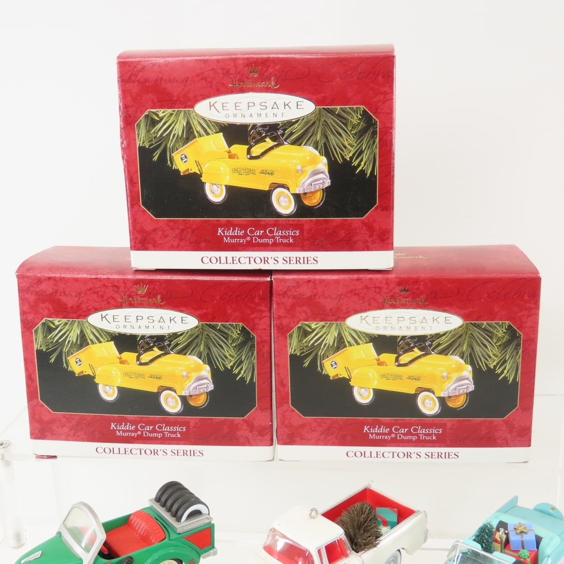 Hallmark Christmas Car Ornaments & Corgi Muppets - 2