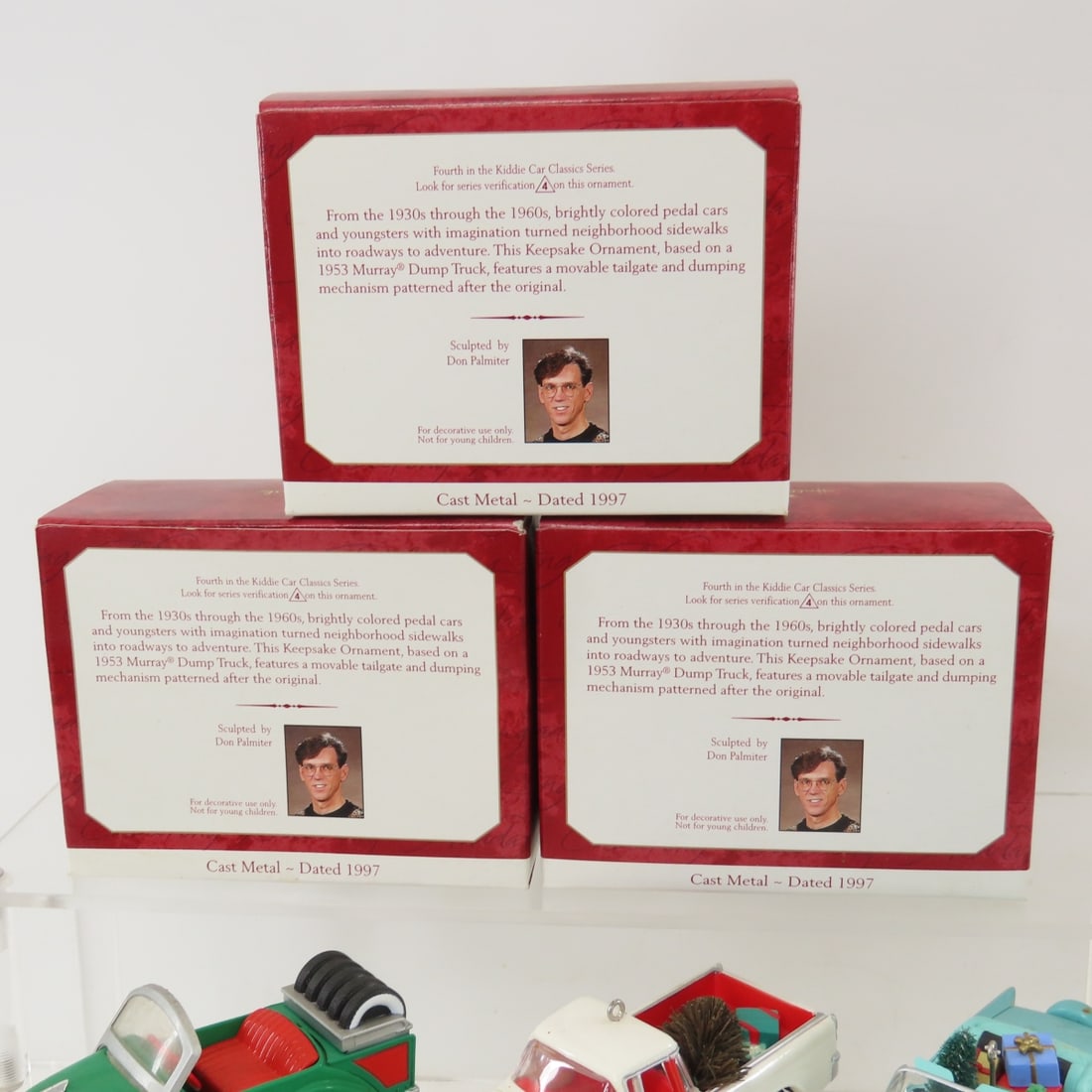 Hallmark Christmas Car Ornaments & Corgi Muppets - 3