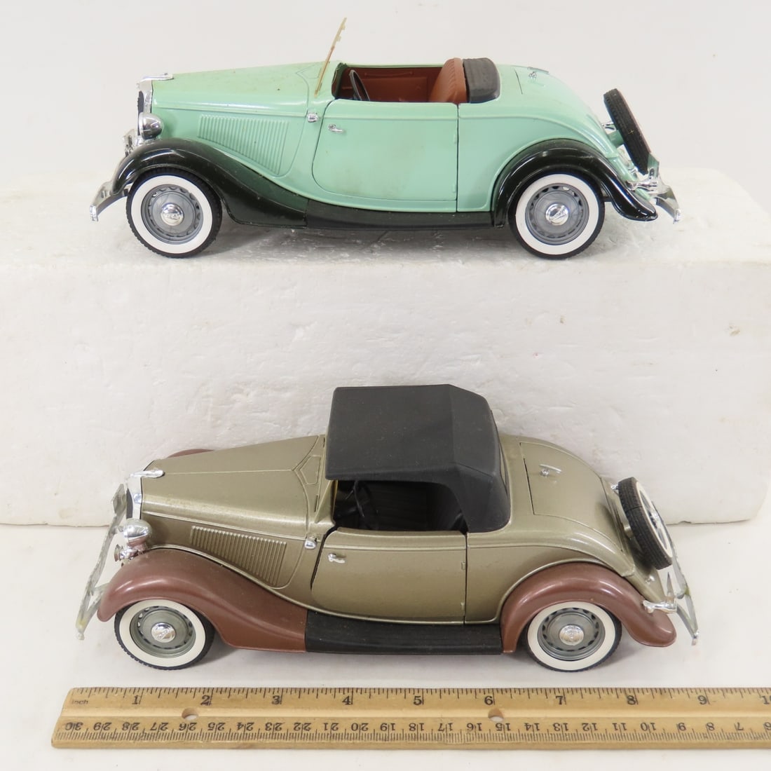 6 Solido Diecast Cars: Ford V8, Cadillac, Rolls - 17