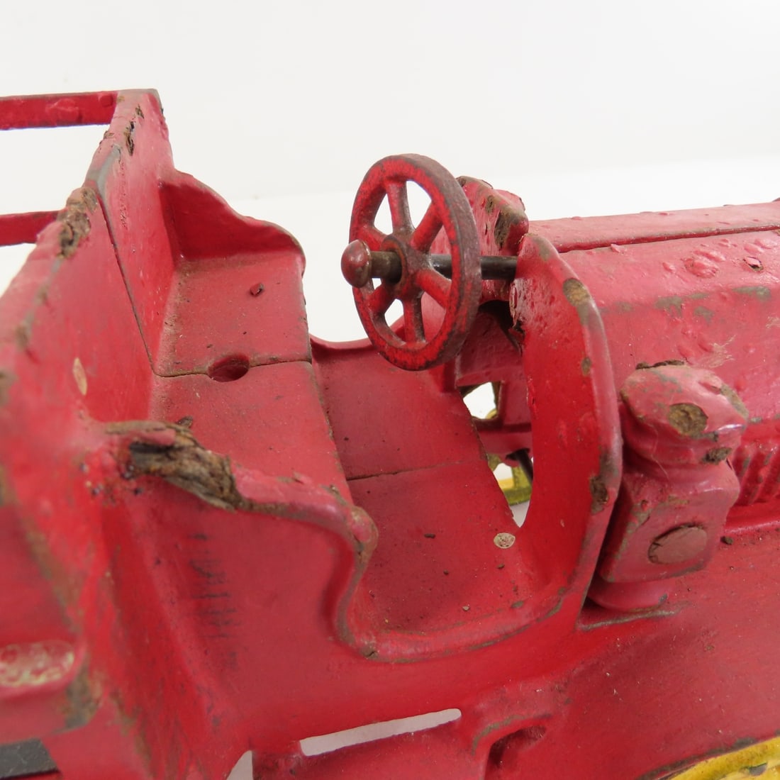 Vintage Cast Iron Jones & Bixler Stake Truck - 12
