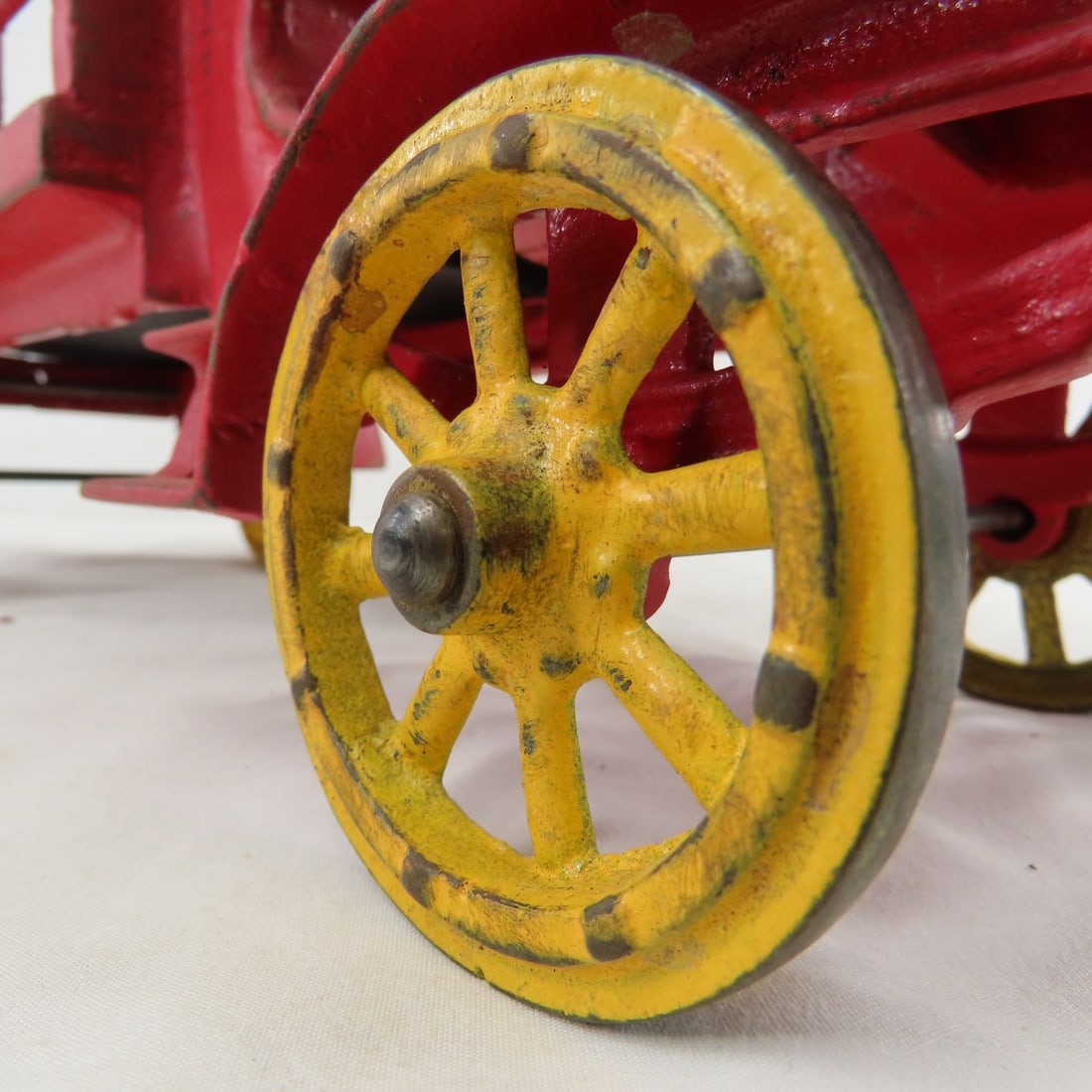 Vintage Cast Iron Jones & Bixler Stake Truck - 13