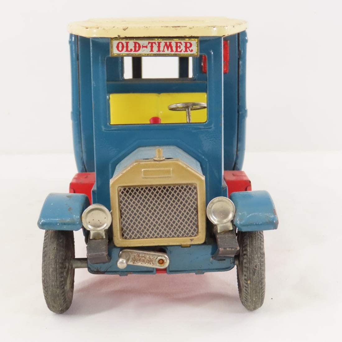 Vintage Old Timer Tin Litho Autobus, Made in Japan - 8