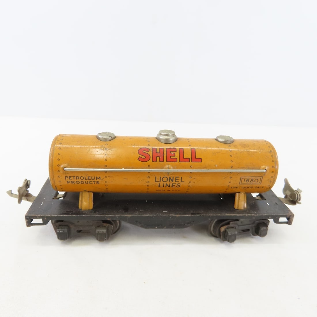4 Lionel Tin Litho O Gauge Train Cars - 2