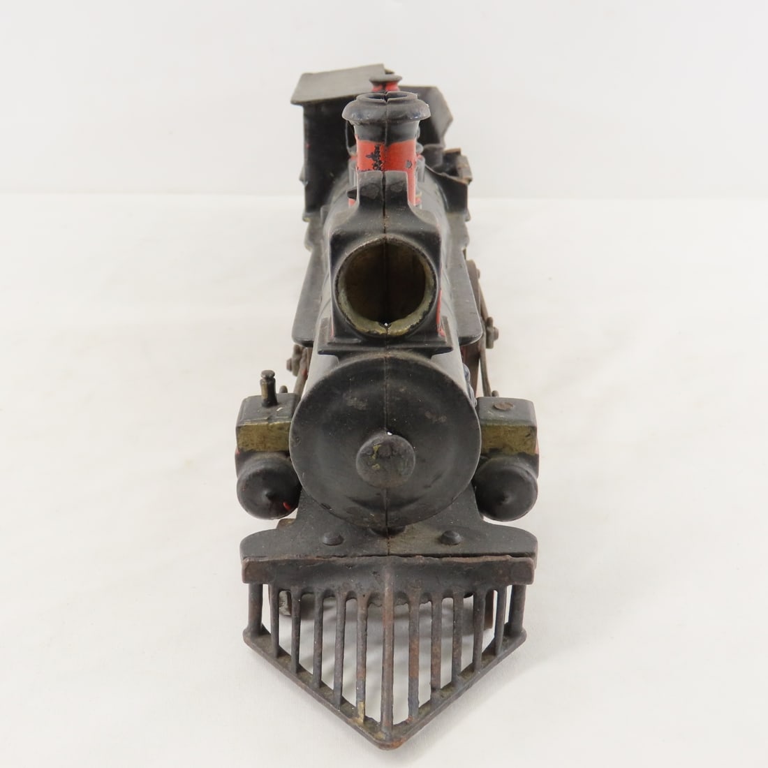 Wilkins Cast Iron Train Engine, Tender & Car - 4