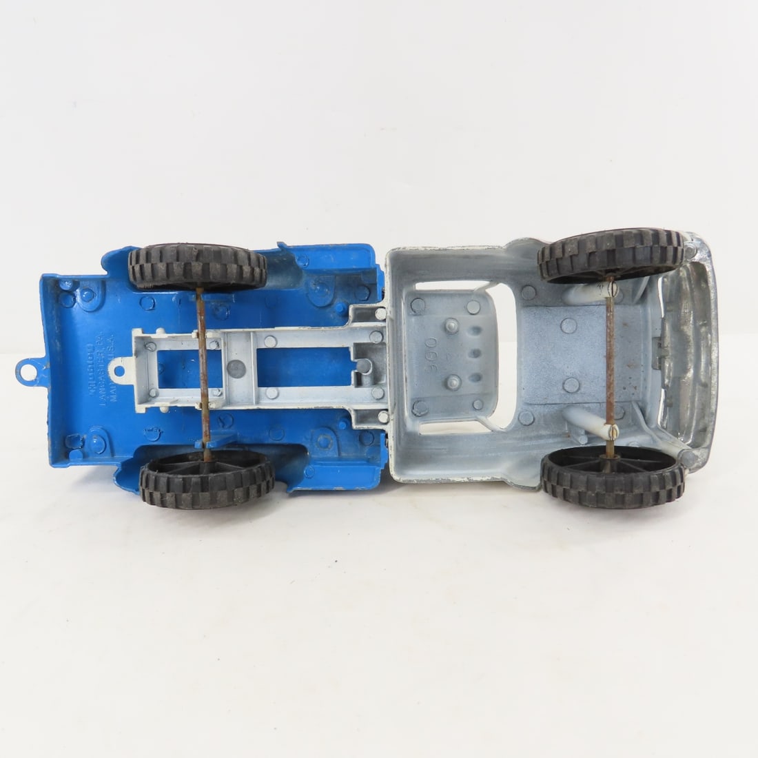2 Vintage Hubley Pressed Steel Trucks - 10