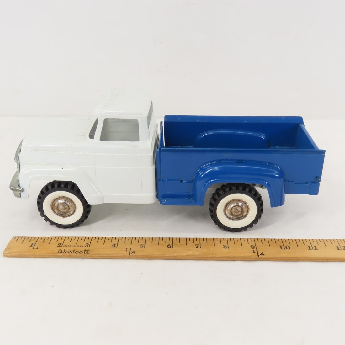 2 Vintage Hubley Pressed Steel Trucks - 12
