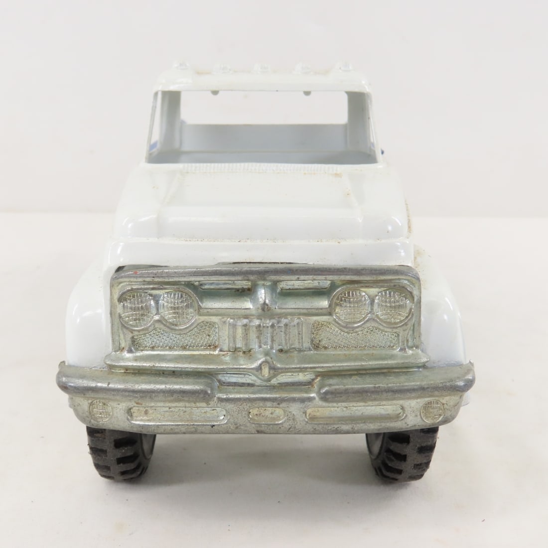 2 Vintage Hubley Pressed Steel Trucks - 18