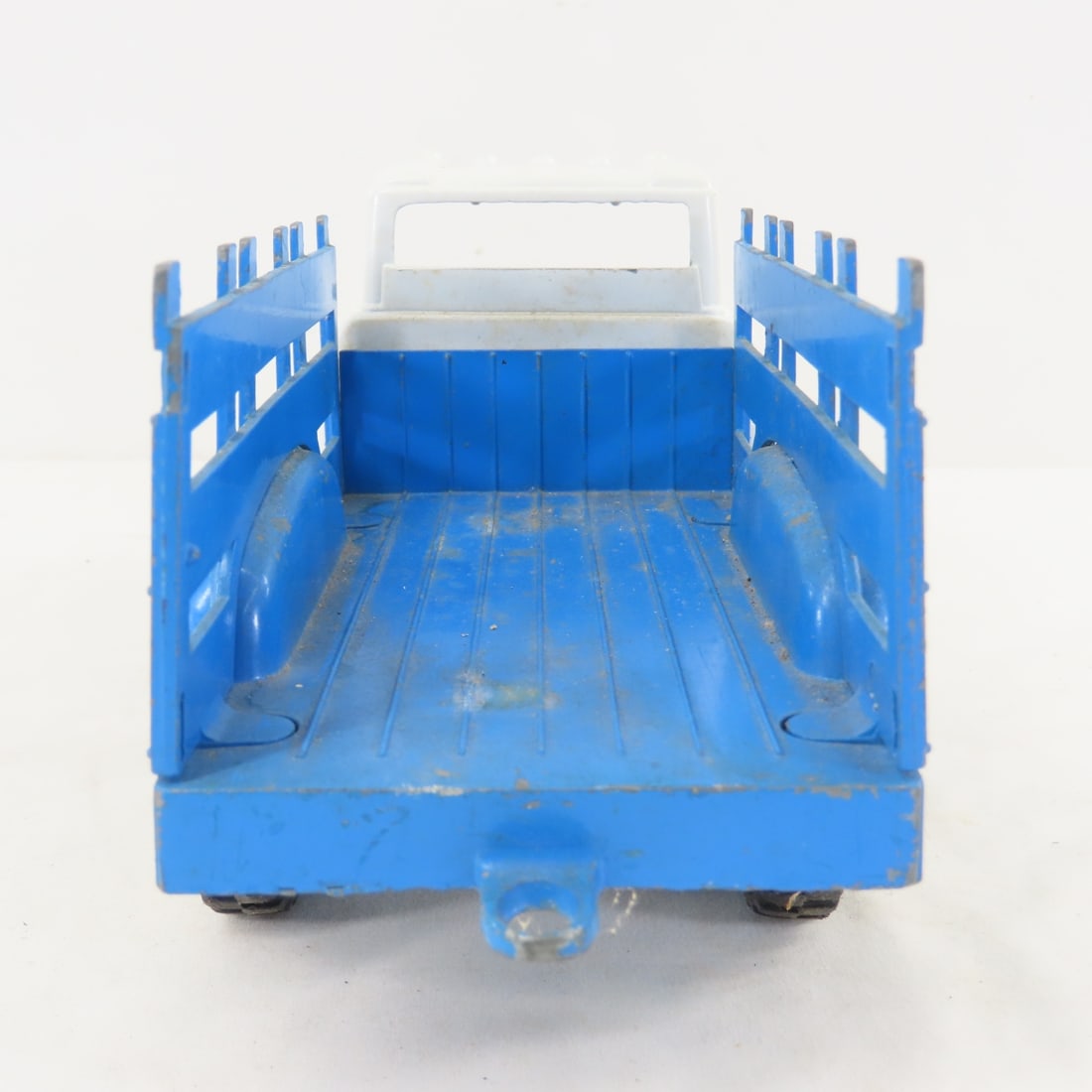 2 Vintage Hubley Pressed Steel Trucks - 4