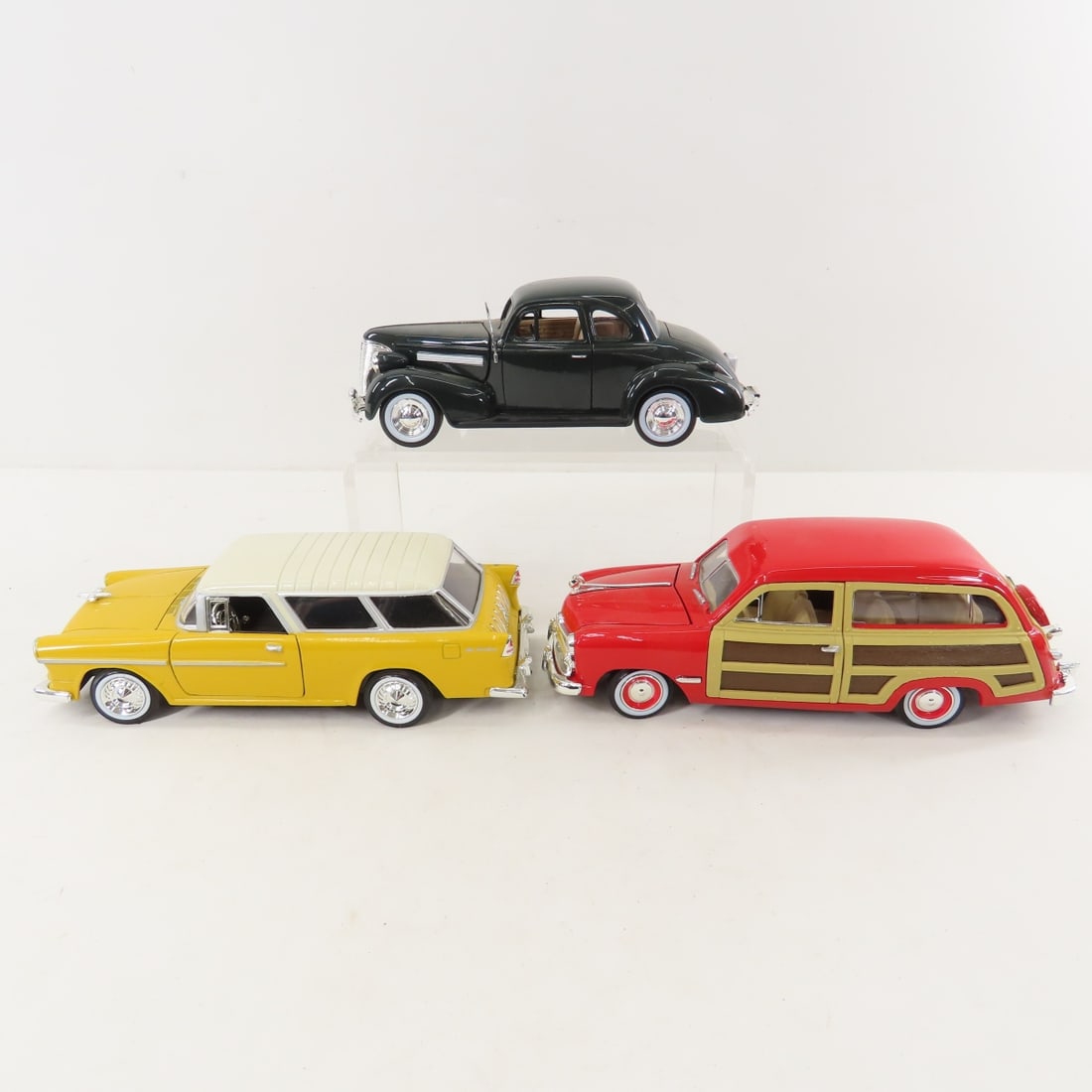 Hubley Roadster Kit Car & 6 1/18 Diecast Cars - 7