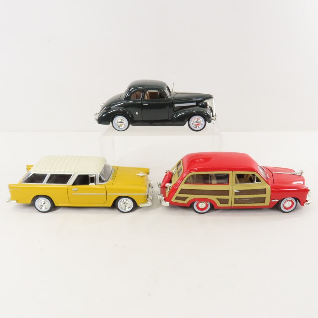 Hubley Roadster Kit Car & 6 1/18 Diecast Cars - 9