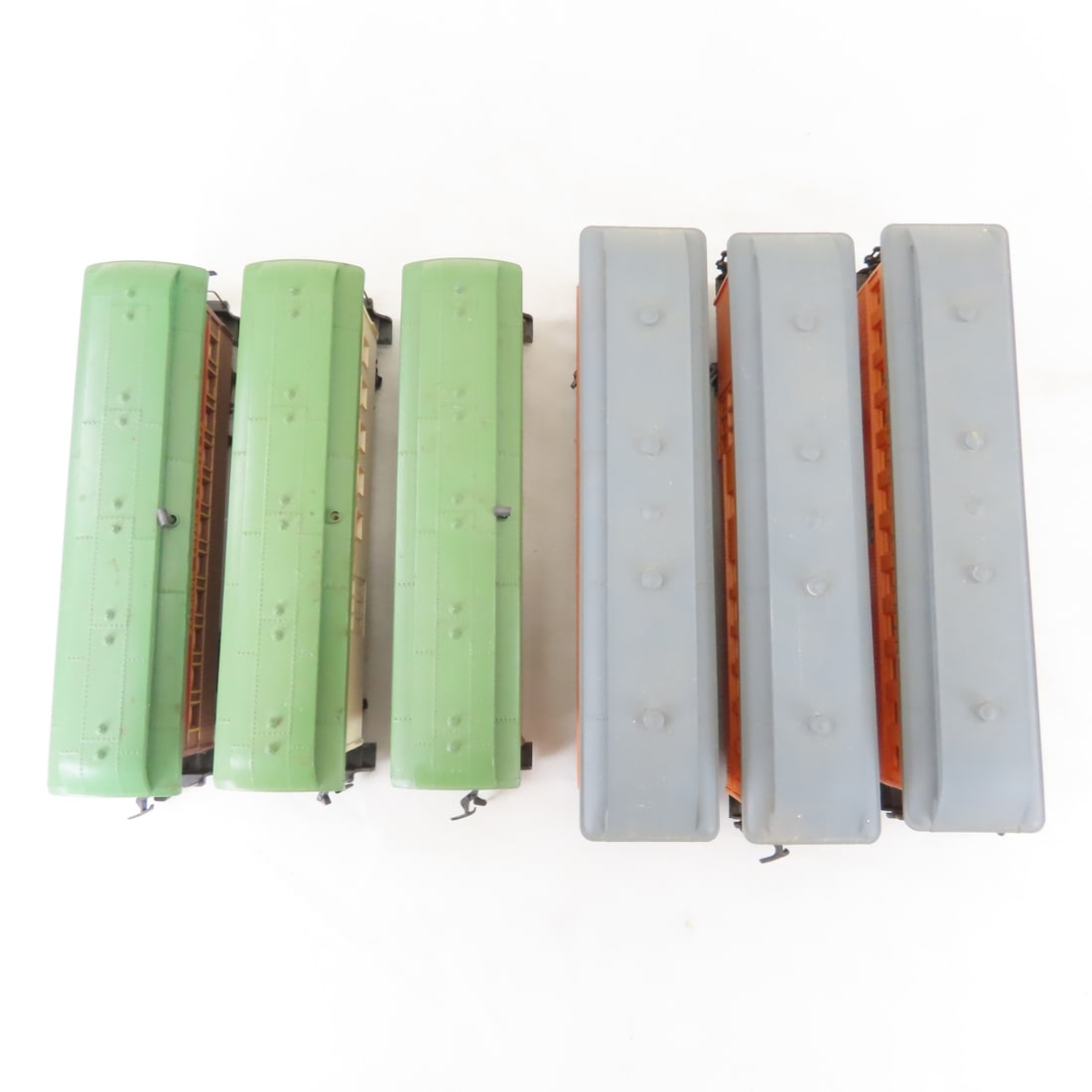 2 HO Scale Sets and 4 Additional Engines - 16
